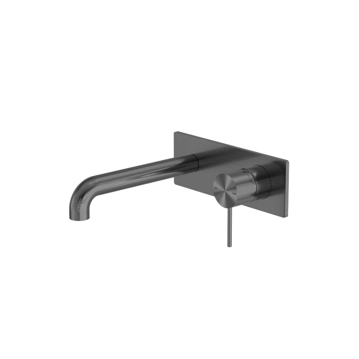 Mecca Wall Basin/Bath Mixer 120mm Gun Metal