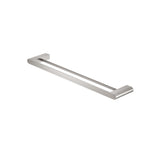 Bianca Double Towel Rail 800mm Brushed Nickel