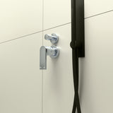 Bianca Shower Mixer With Divertor Separate Back Plate Chrome