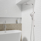 BIANCA TWIN SHOWER BRUSHED NICKEL