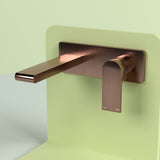 Bianca Wall Basin/Bath Mixer 230mm Brushed Bronze
