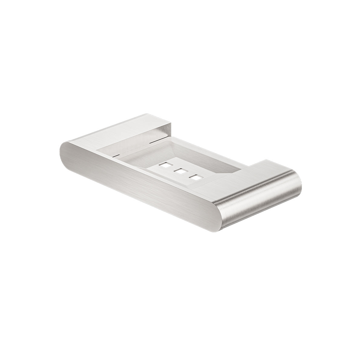 BIANCA SOAP DISH HOLDER BRUSHED NICKEL