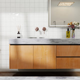 Opal Wall Basin/Bath Mixer Separate Back Plate 260mm Brushed Bronze