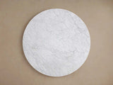 Saint Germain Round Marble Top Dining Table With Wood Dauphine Base