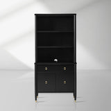Lavenir French-Inspired Storage Hutch Modular Shelving & Cabinet