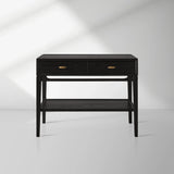 Brock Nightstand Mid-Century Modern Bedside Table Ash Night Side Storage Cabinet