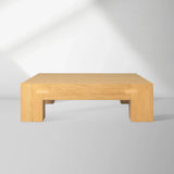 Paxton Oak Coffee Table Modern Living Room Center Tea Table Wood Cocktail Table