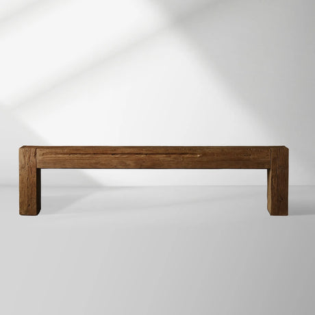 Ubud Wood Entrance Console Table Reclaimed Teak Sidewalk Table