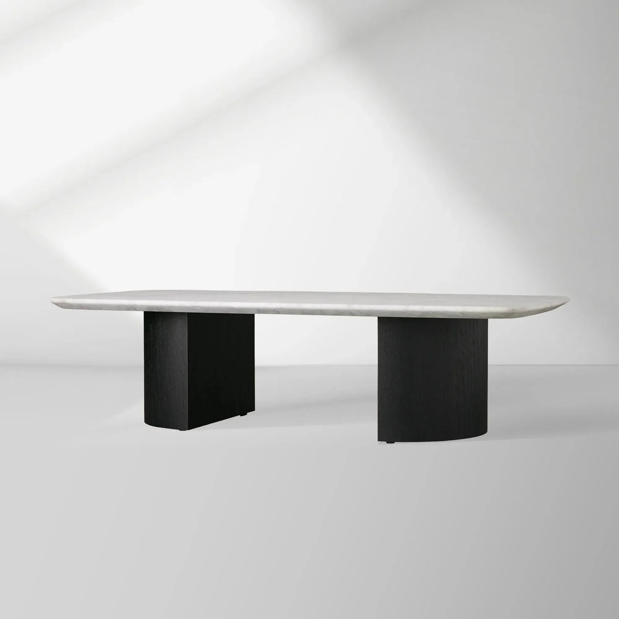 Saint Germain Marble Top Coffee Table Oak Wood Dauphine Base Cocktail Table Living Room Ston Top Center Tea Table