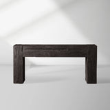 Ubud Wood Entrance Console Table Reclaimed Teak Sidewalk Table
