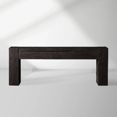 Ubud Wood Entrance Console Table Reclaimed Teak Sidewalk Table