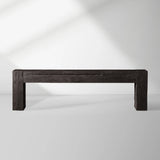 Ubud Wood Entrance Console Table Reclaimed Teak Sidewalk Table