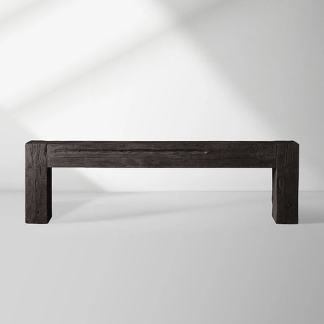 Ubud Wood Entrance Console Table Reclaimed Teak Sidewalk Table
