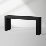 Sullivan Entryway Console Table Solid Oak Hallway Entrance Table