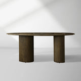 Sucurro Spalted Primavera Wood Console Entryways Table Oxidized Aluminum Top Entrance Wallway Table