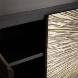 Helios Mid-Century Modern Sideboard Buffet Table Wood Living Room Entryways TV Cabinet