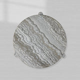Lonelle Solid Natural Stone Coffee Table Modern Cocktail Table Living Room Center Tea Table