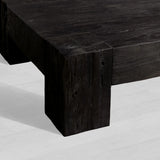 Ubud Square Reclaimed Teak Coffee Table Wood Living Room Center Tea Table Vintage Cocktail Table