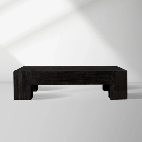 Ubud Square Reclaimed Teak Coffee Table Wood Living Room Center Tea Table Vintage Cocktail Table