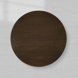 Sullivan Wood Round Coffee Table Oak Cocktail Table Simplicity Living Room Center Tea Table