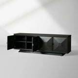 Pelham Indonesia Distressed Sideboard Wood Buffet Table Wood Living Room Entryways TV Cabinet