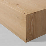 Sullivan Rectangle Coffee Table Living Room Oak Wood Center Tea Table Rural Cocktail Table