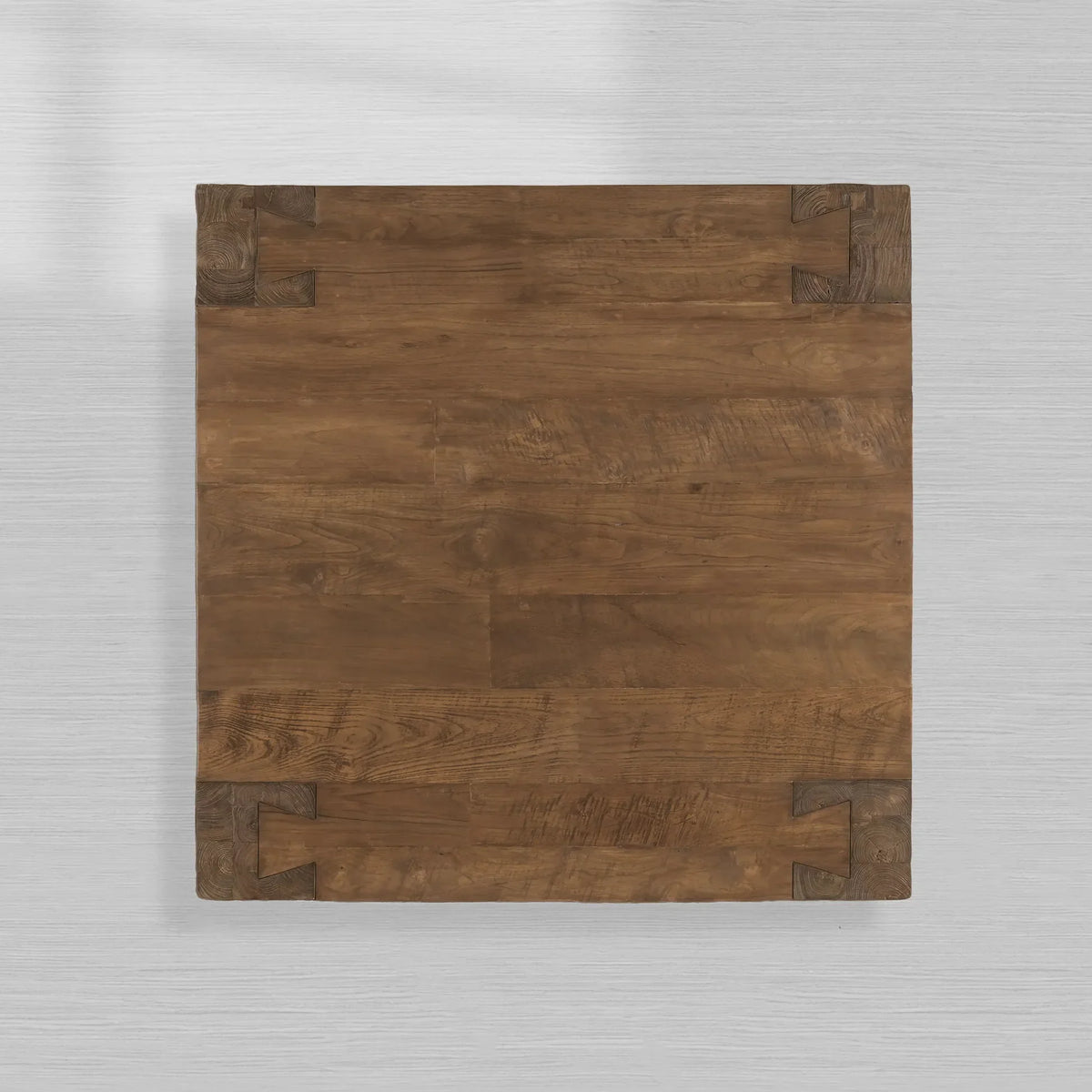 Ubud Square Reclaimed Teak Coffee Table Wood Living Room Center Tea Table Vintage Cocktail Table