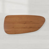 Akiro Wood Coffee Table Mid-Century Sofa  Center Cocktail Table Oak Tea Table