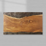Acacius Yukas Wood Center Coffee Table Rectangular Tea Cocktail Table