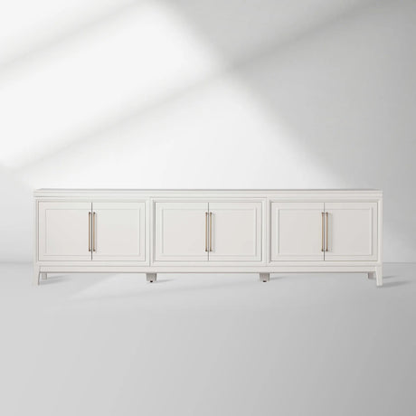 Rowan Entrance Storage Cabinet Wood TV Stand Unit Modern Sideboard with Doors