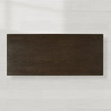 Sullivan Rectangular Storage Coffee Table Wood Center Cocktail Table Oak Tea Table with Drawers