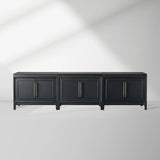 Rowan Entrance Storage Cabinet Wood TV Stand Unit Modern Sideboard with Doors