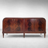 Frances Vintage Sideboard Mahogany buffet Storage Cabinet Wood Entryways Cabinet
