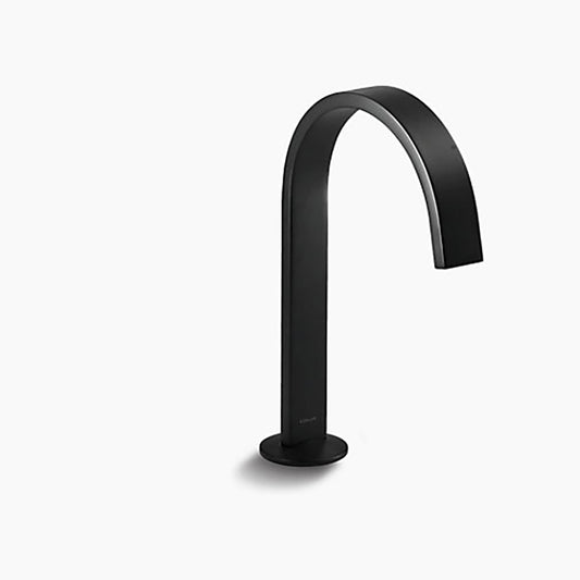 Components Basin Spout - Ribbon Matte Black