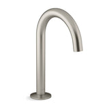 Components Hob Mount Bath Spout - Tube Brushed Nickel