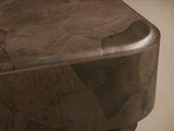 Pola Wood Plinth Coffee Table Wabi-Sabi Living Room Center Tea Table