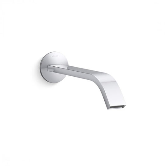Components Ribbon Basin Spout - Polished Chrome