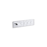 Anthem Recessed Mechanical Thermostatic Control  Four Outlet (4OT)
