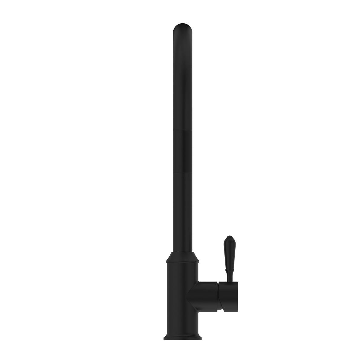 York Pull Out Sink Mixer With Vegie Spray Function With Metal Lever Matte Black