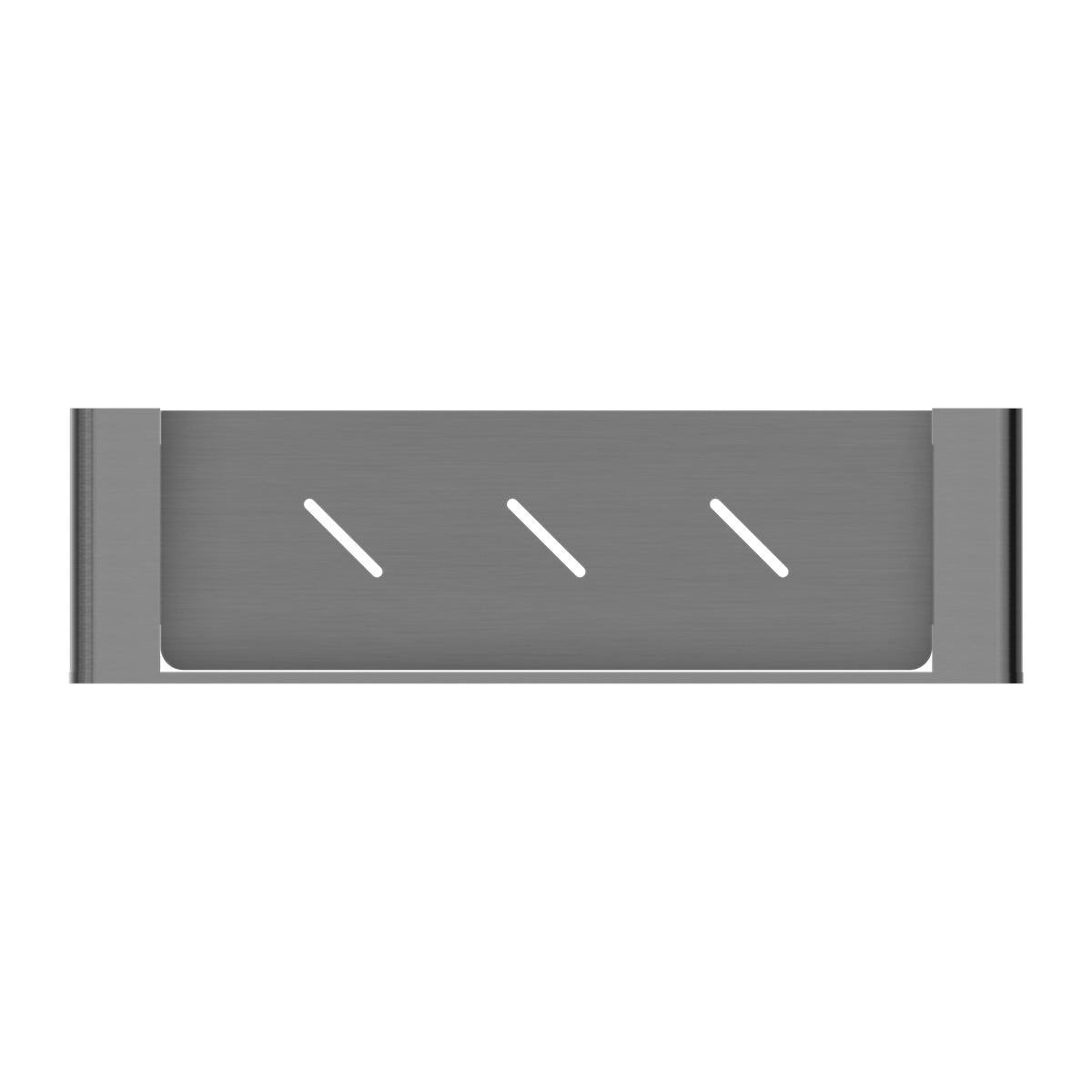 Bianca Metal Shower Shelf Gun Metal