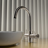 Mecca 3 Way Filtered Mixer Tap Brushed Nickel