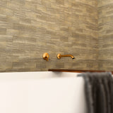 Components Wall Mount Bath Spout - Brushed Brass