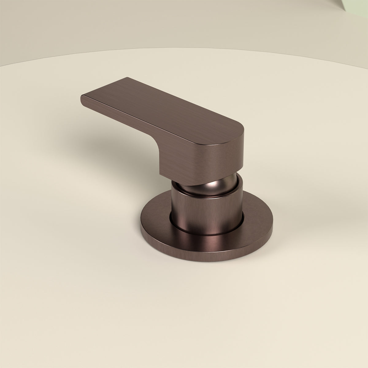 BIANCA SHOWER MIXER 80MM PLATE BRUSHED BRONZE