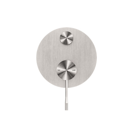 Opal Shower Mixer With Divertor Brushed Nickel
