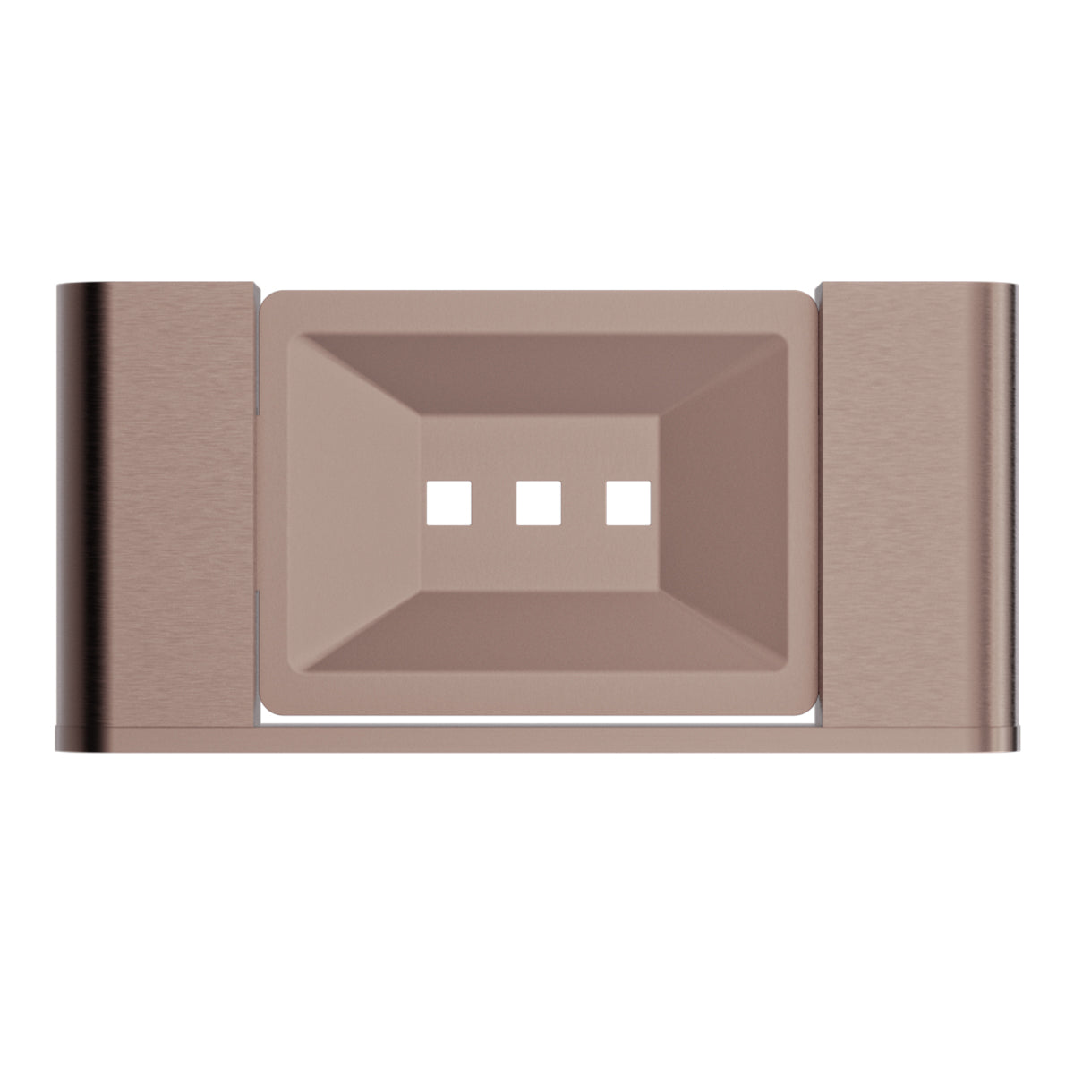 BIANCA SOAP DISH HOLDER BRUSHED BRONZE