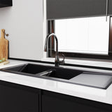 Simplice Pull Down Kitchen Mixer Matte Black