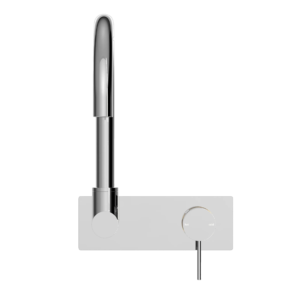 MECCA WALL BASIN/BATH MIXER SWIVEL SPOUT CHROME