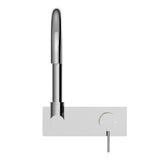 MECCA WALL BASIN/BATH MIXER SWIVEL SPOUT CHROME