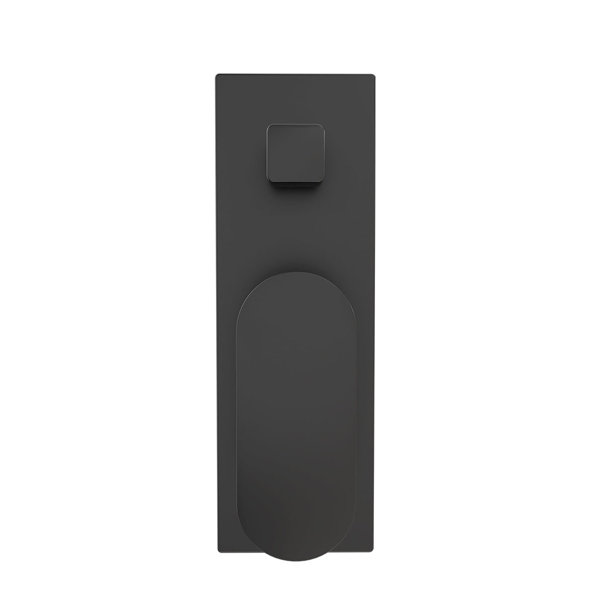 Ecco Shower Mixer With Divertor Matte Black