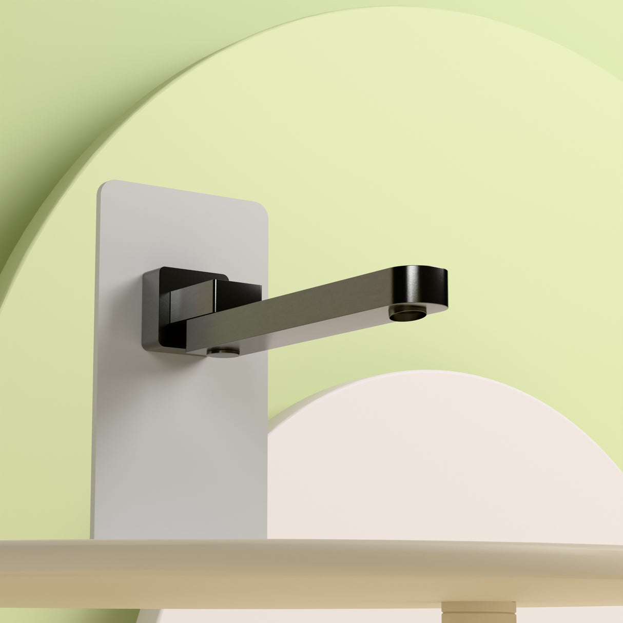 Bianca Swivel Bath Spout Only Gun Metal